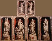 WEYDEN, Rogier van der, Wing of a Carved Altar